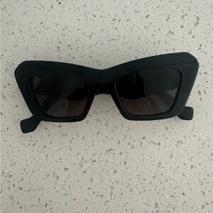 LOEWE Anagram Cat Eye Sunglasses Black
